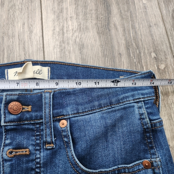 Madewell 10" High Rise Skinny Jeans 27 - Picture 11 of 16